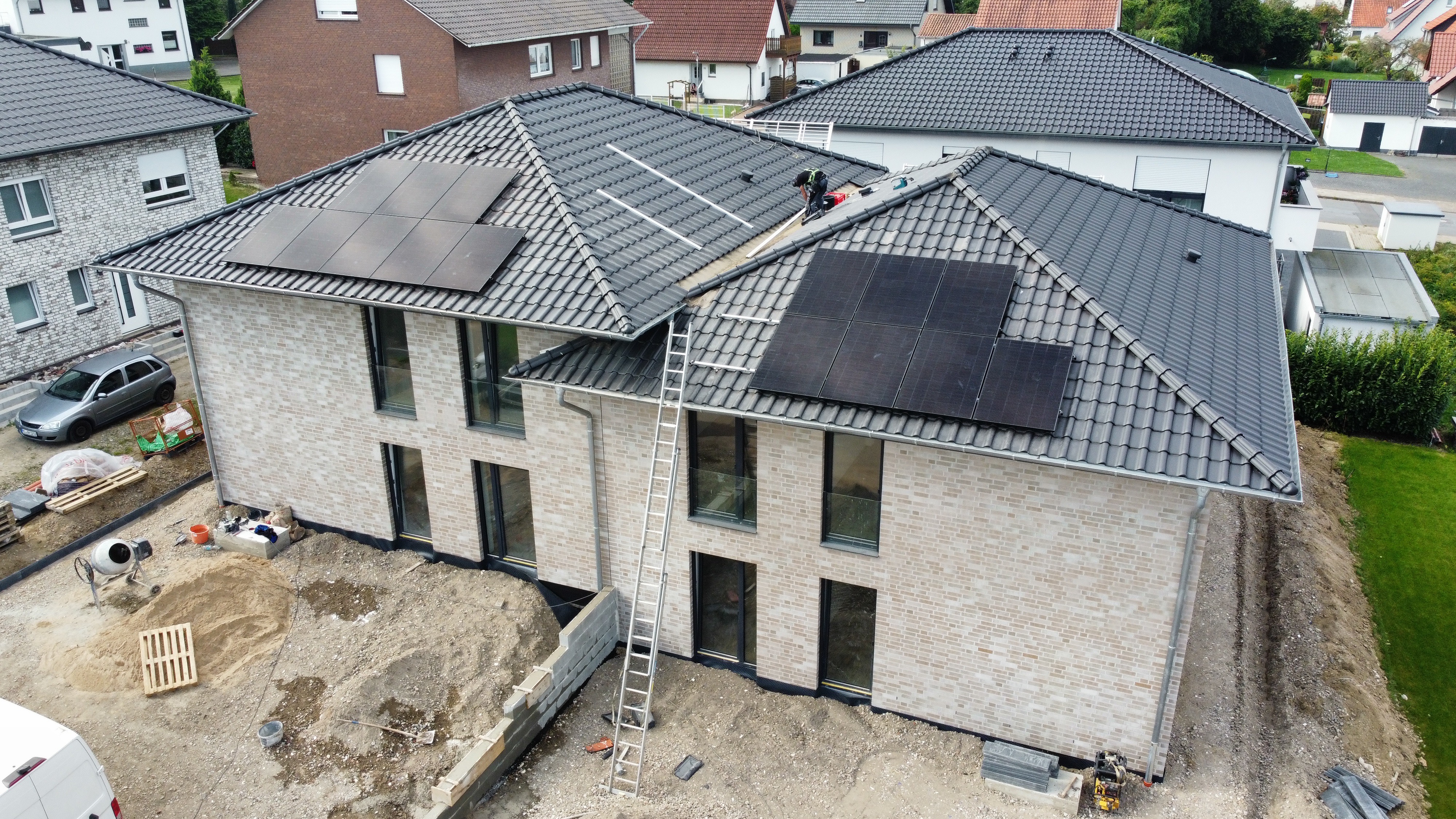 Photovoltaik Anlage auf Dach